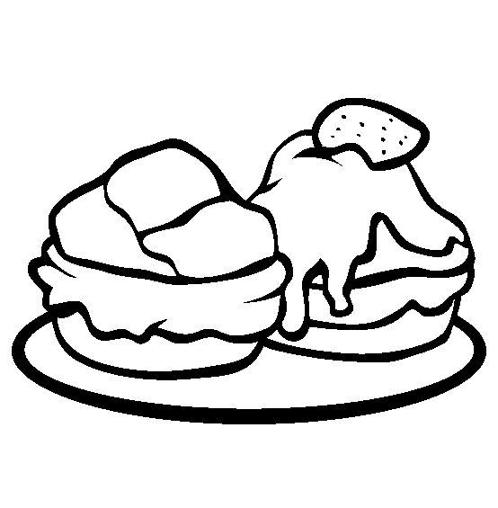 Desery, cukierki, słodycze kolorowanki